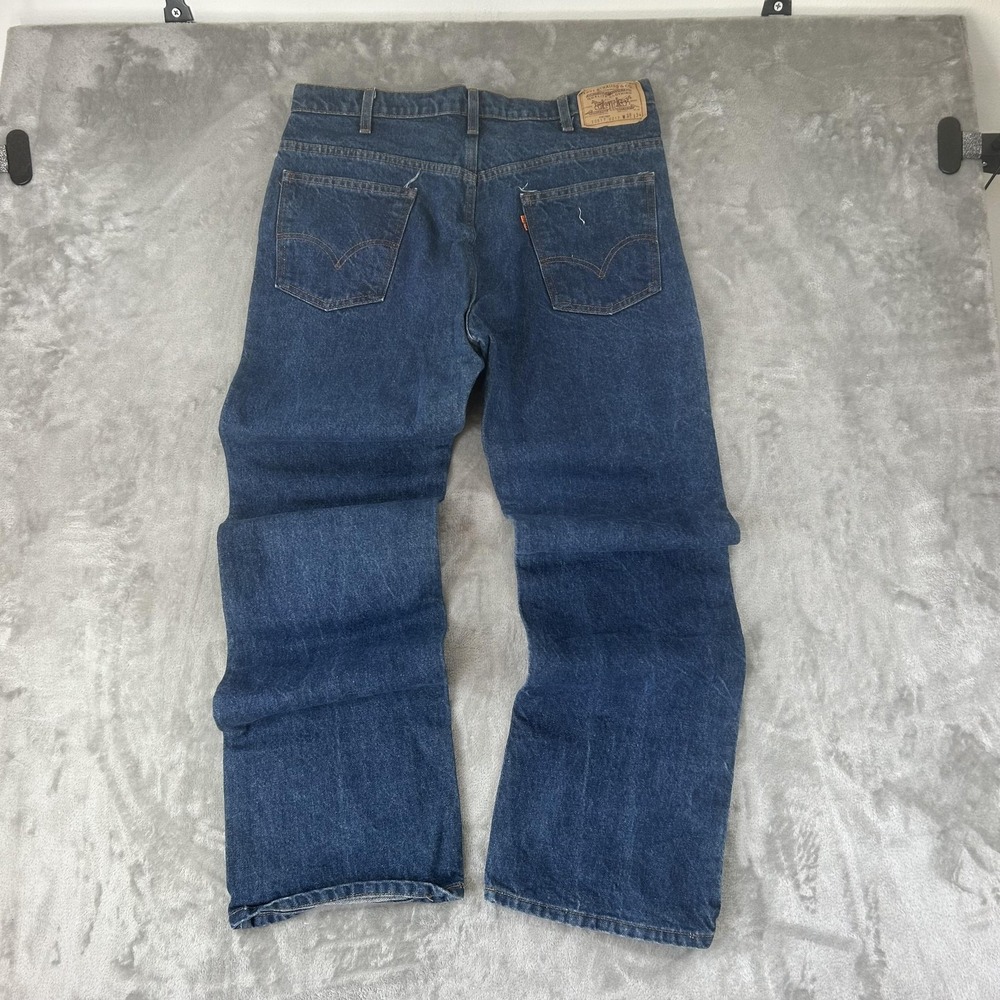 Vintage Levi's 517 Jeans Mens 38x31 Blue Med Wash Regular Bootcut Denim USA